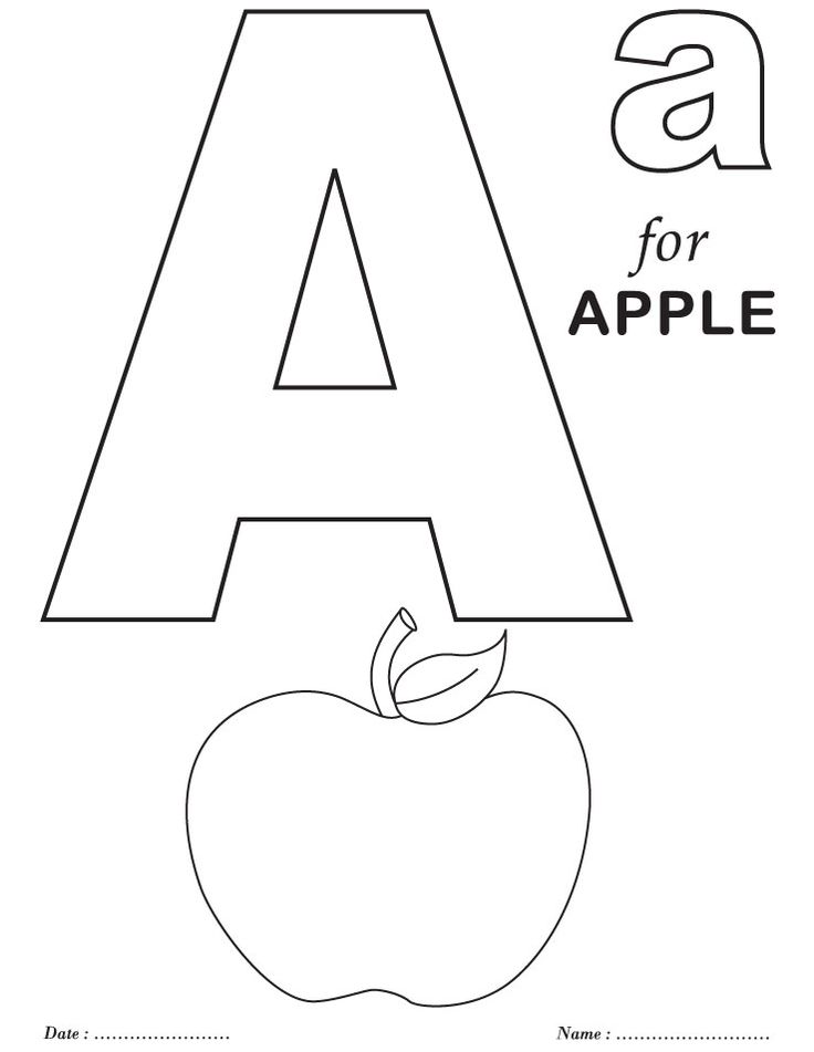 Abc Coloring Page 11