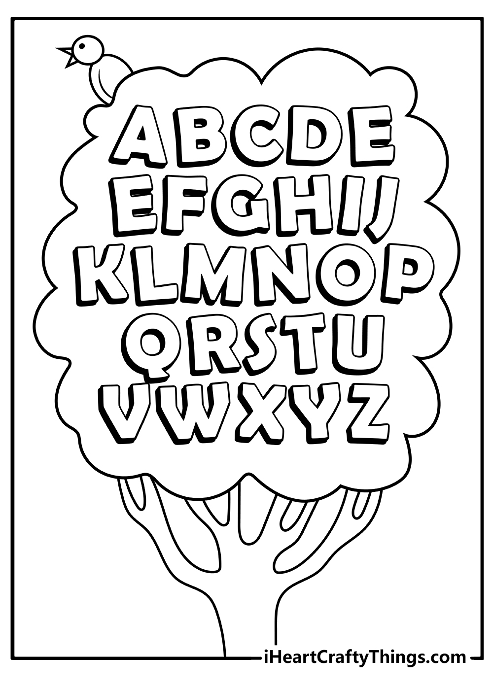 Abc Coloring Page 21