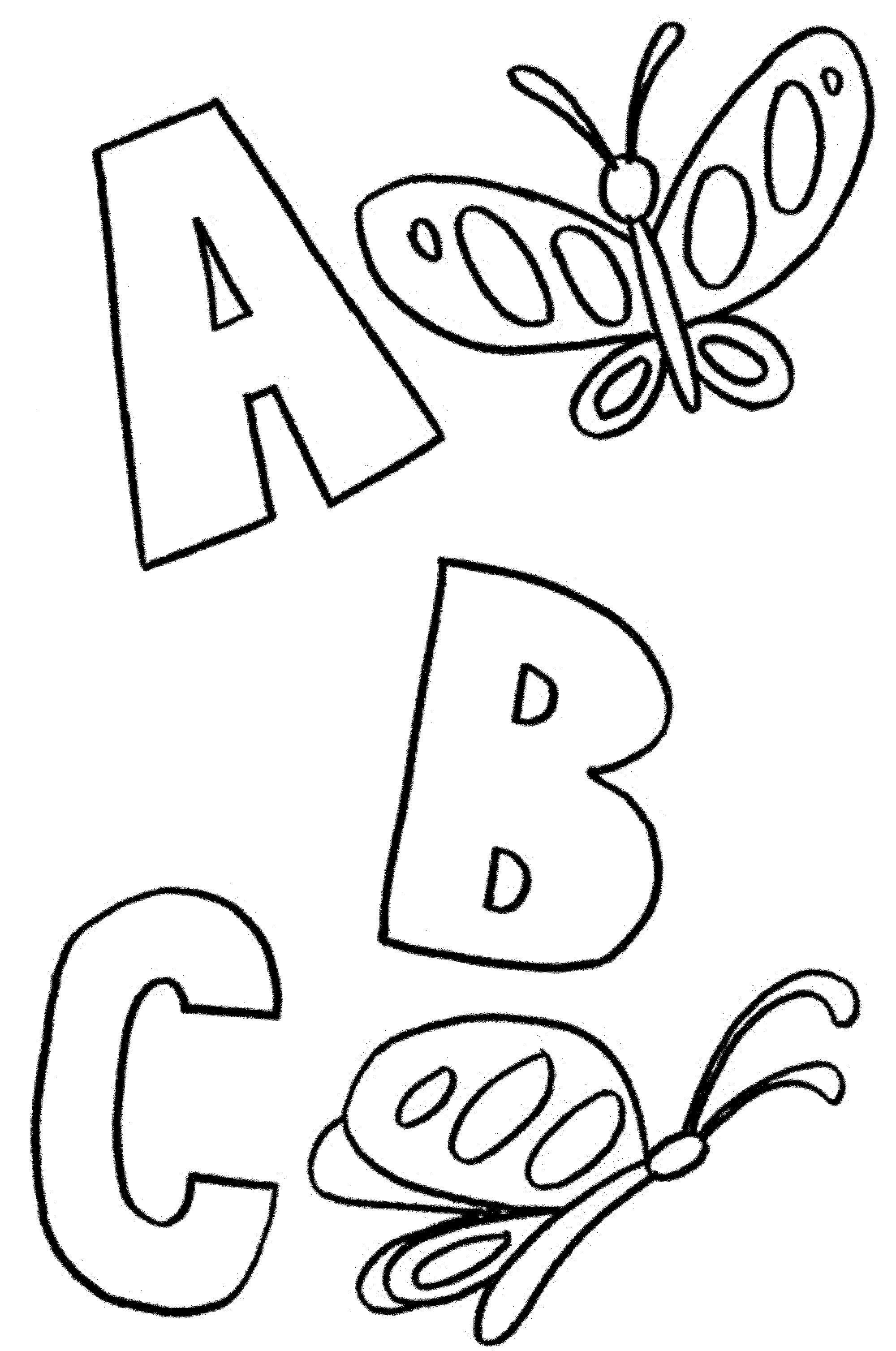 Abc Coloring Page 26