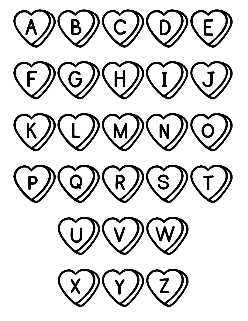 Abc Coloring Page 40