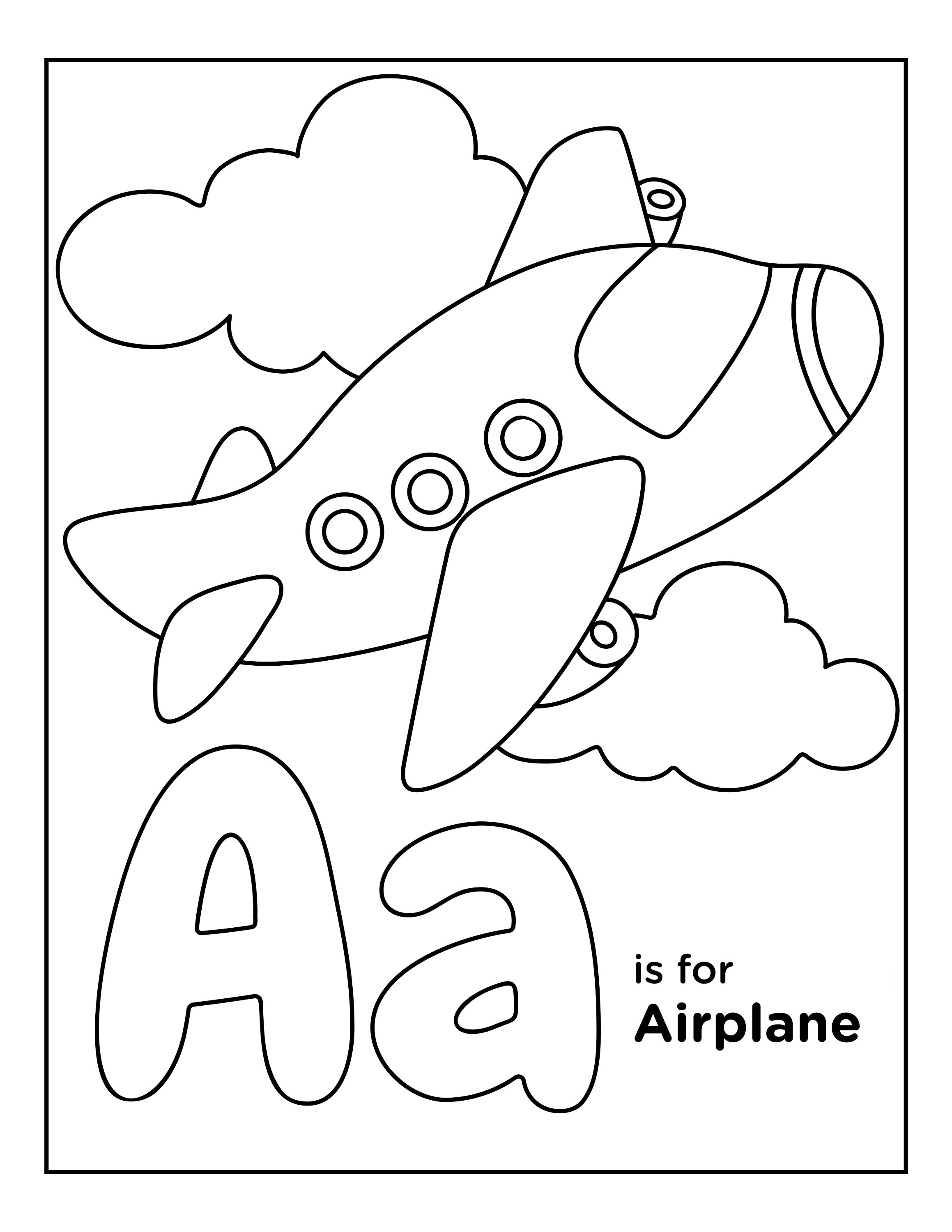 Abc Coloring Page 57