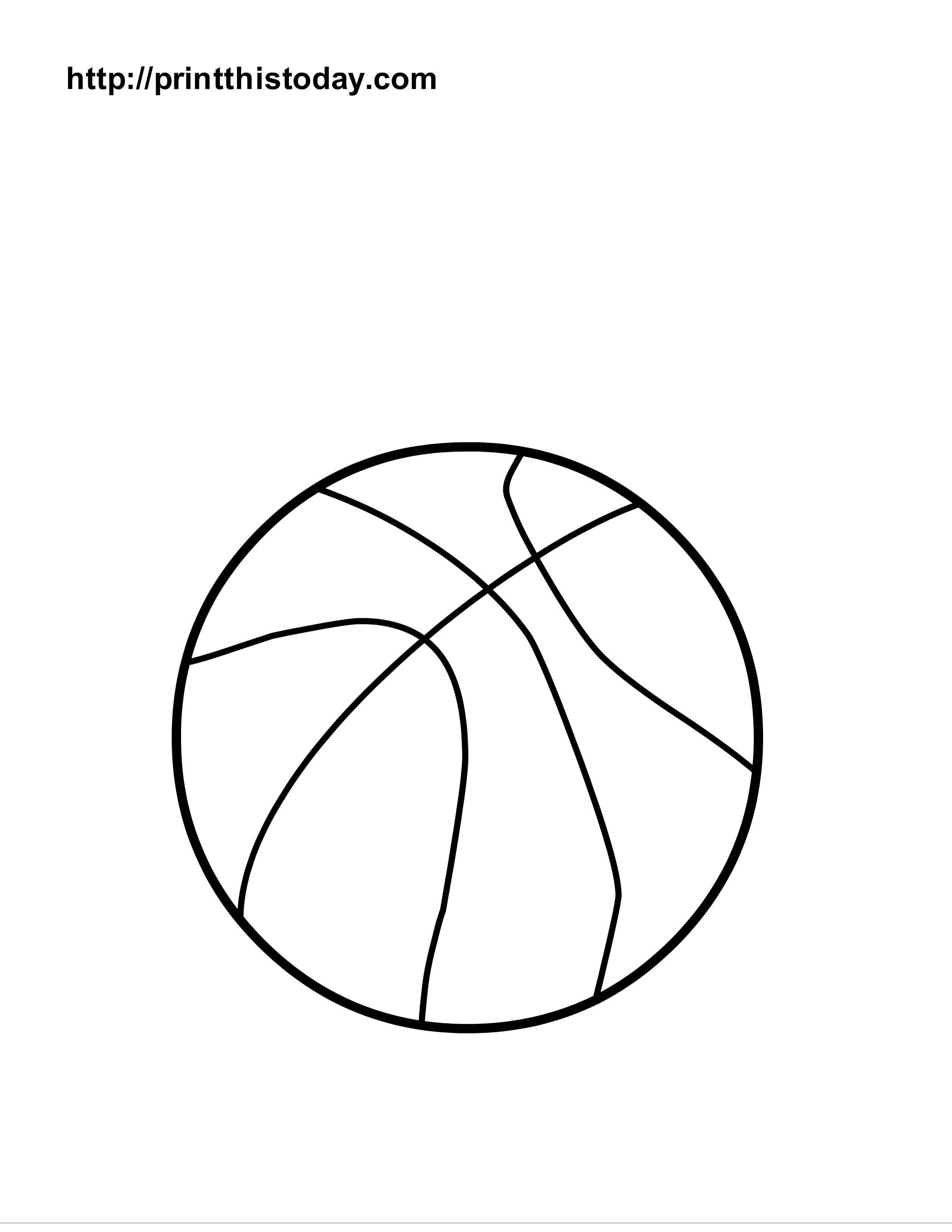 Coloring Pages For Basketball 11