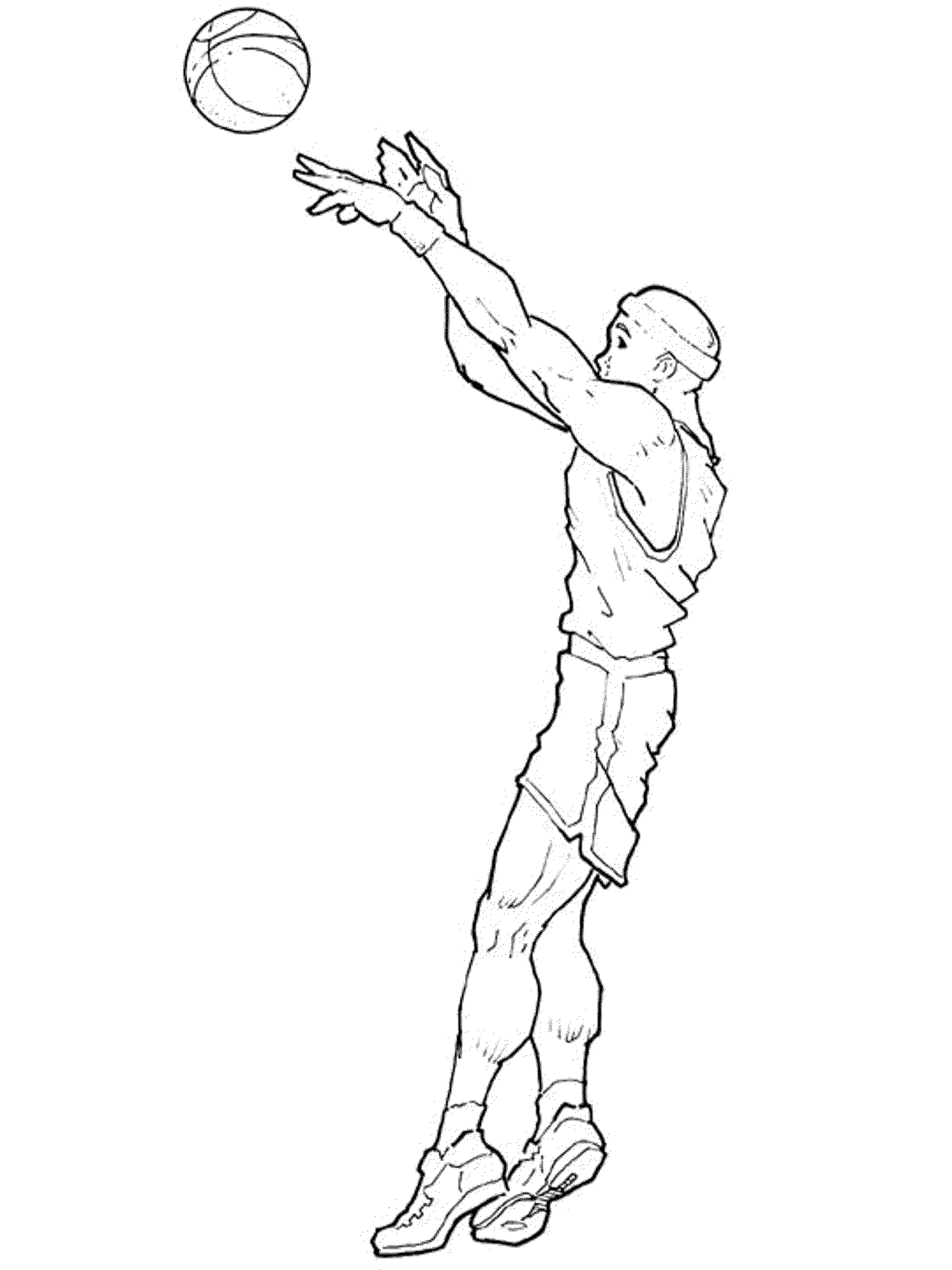 Coloring Pages For Basketball 12