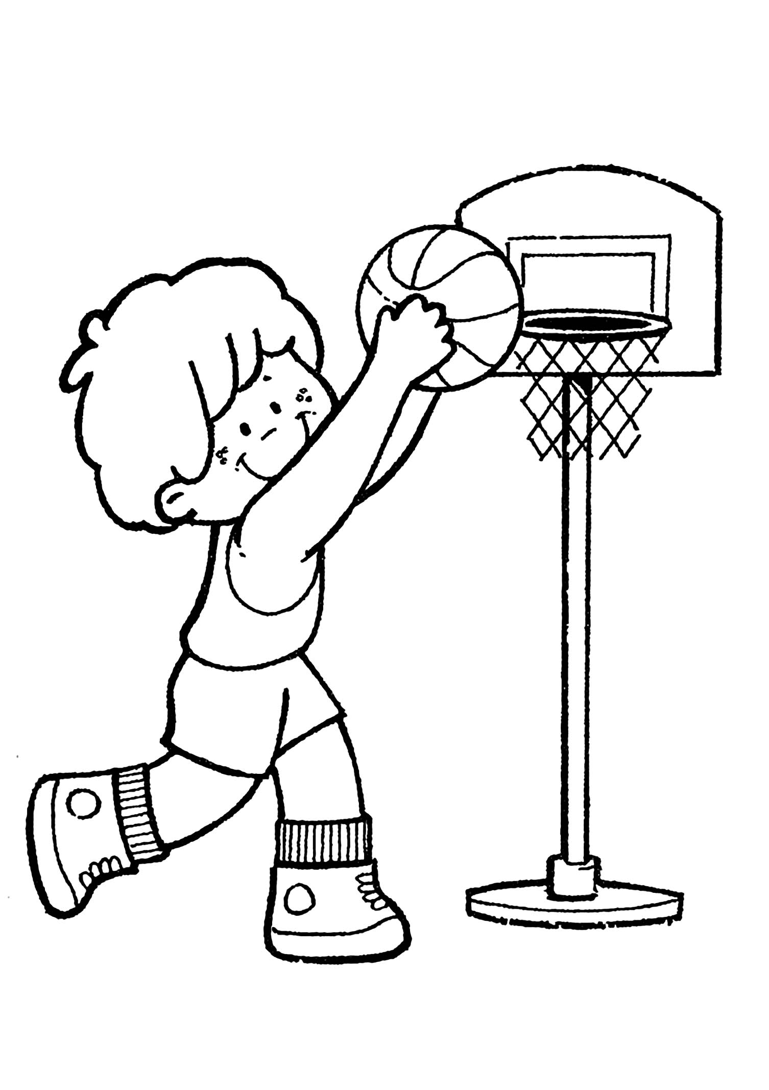 Coloring Pages For Basketball 13