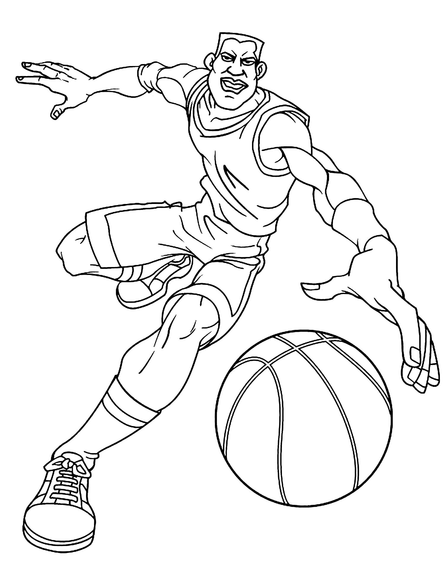 Coloring Pages For Basketball 18