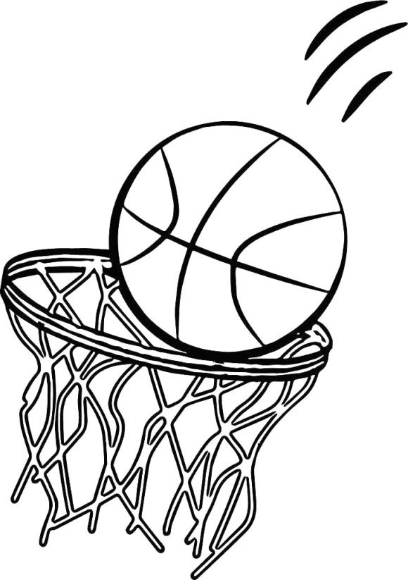 Coloring Pages For Basketball 20