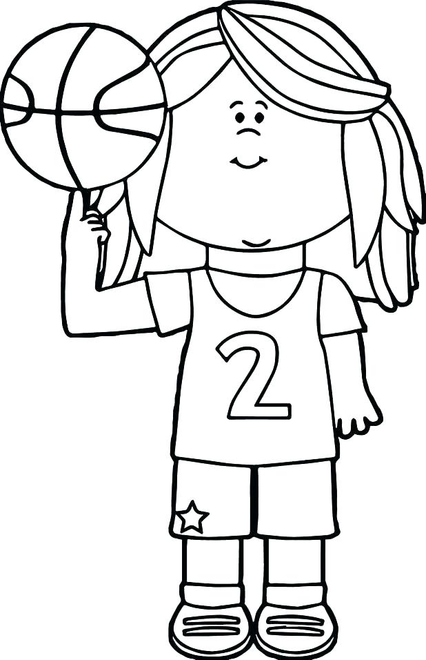 Coloring Pages For Basketball 24