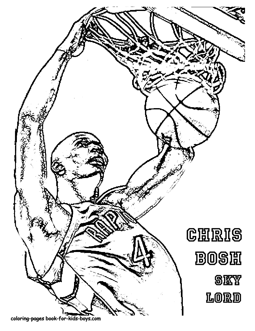 Coloring Pages For Basketball 28