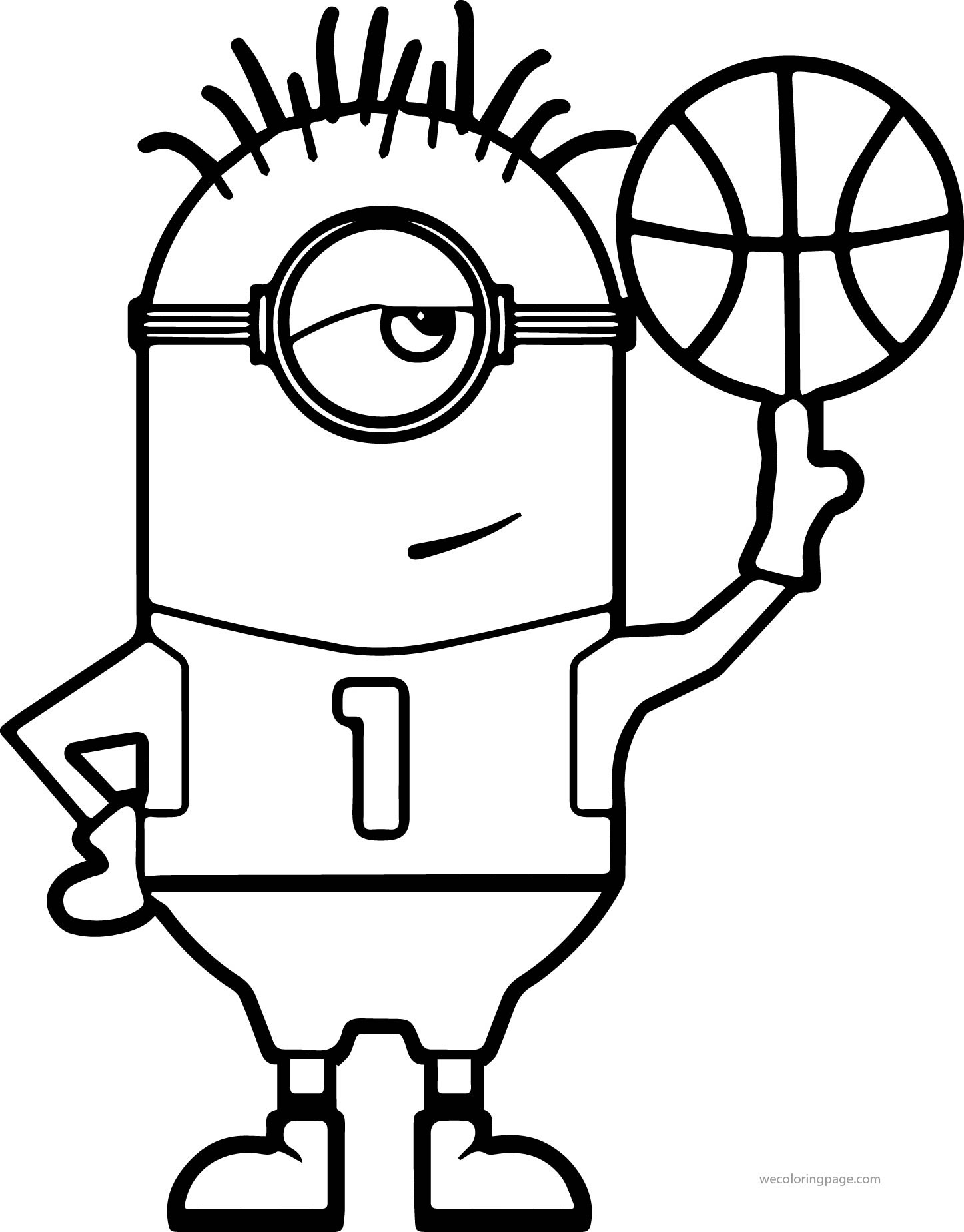 Coloring Pages For Basketball 32