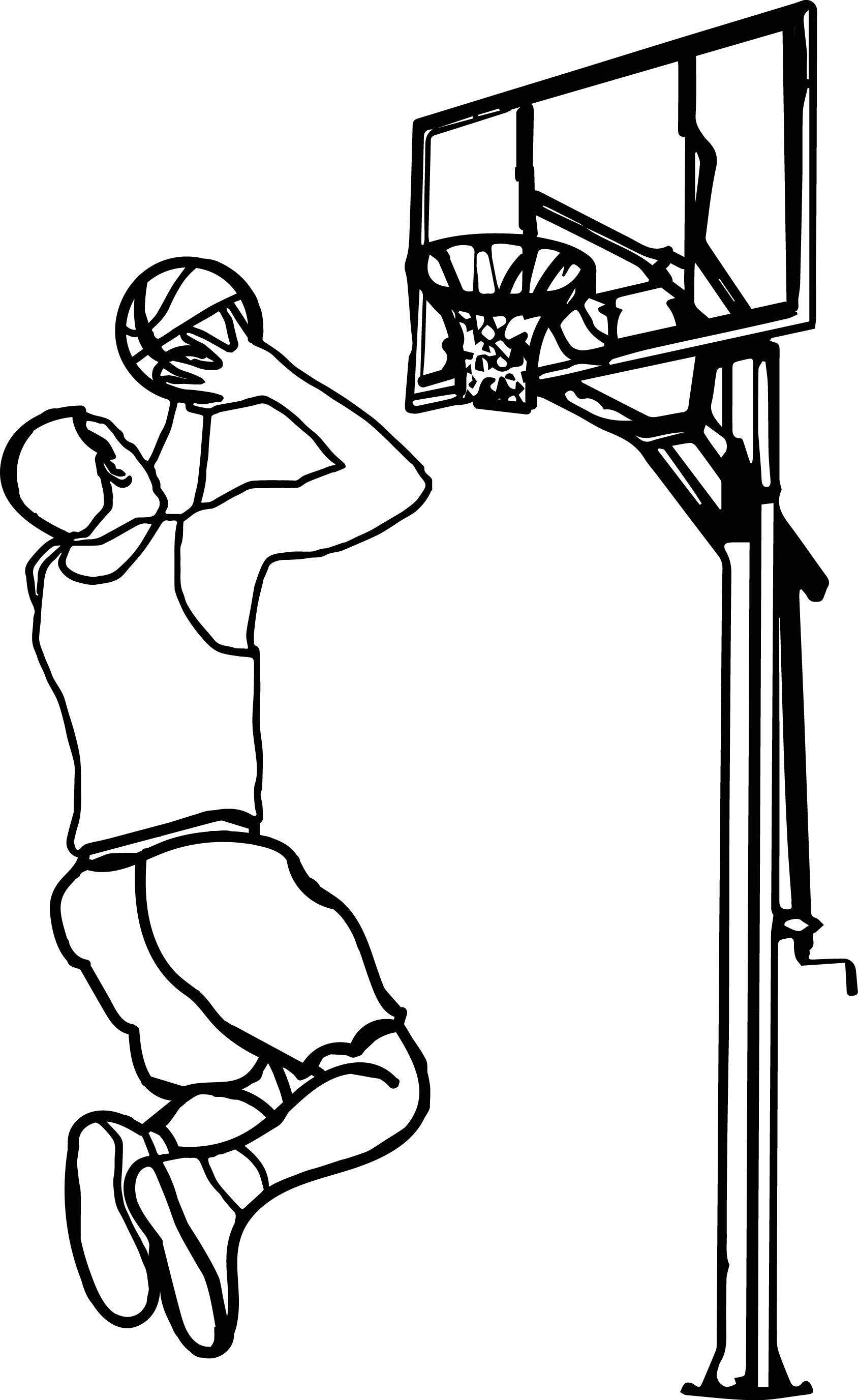 Coloring Pages For Basketball 38