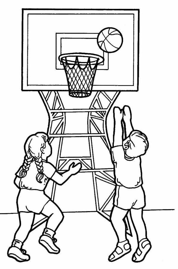 Coloring Pages For Basketball 39