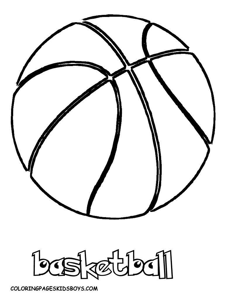 Coloring Pages For Basketball 41