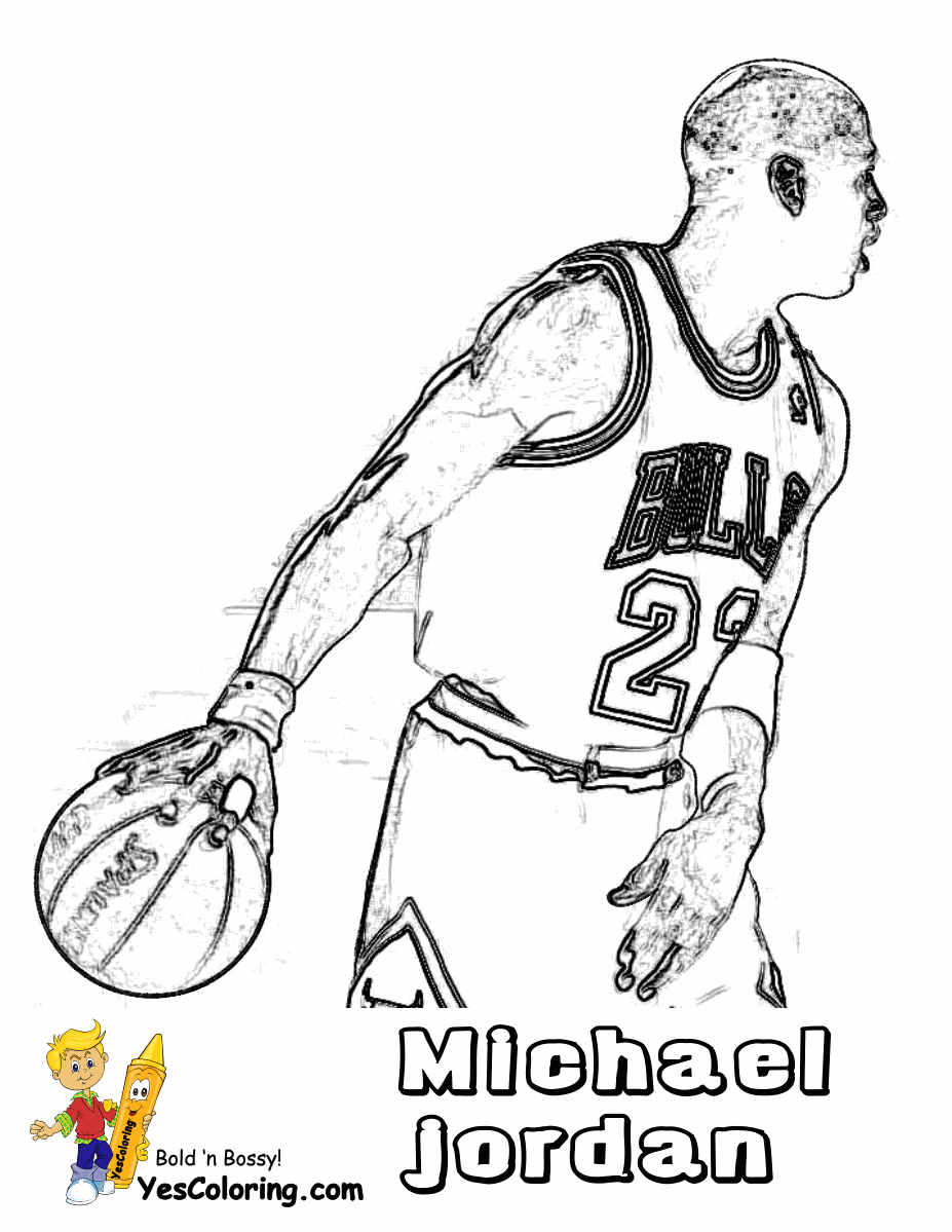 Coloring Pages For Basketball 44