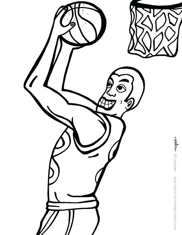 Coloring Pages For Basketball 45