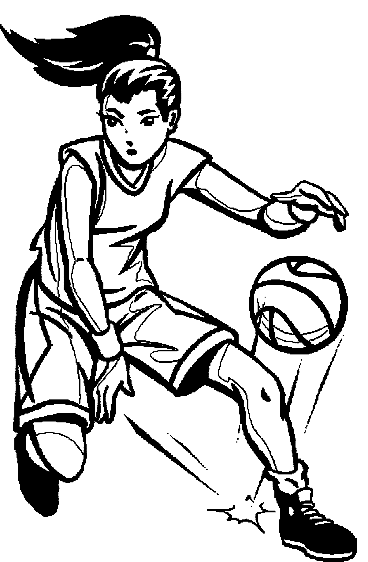 Coloring Pages For Basketball 46