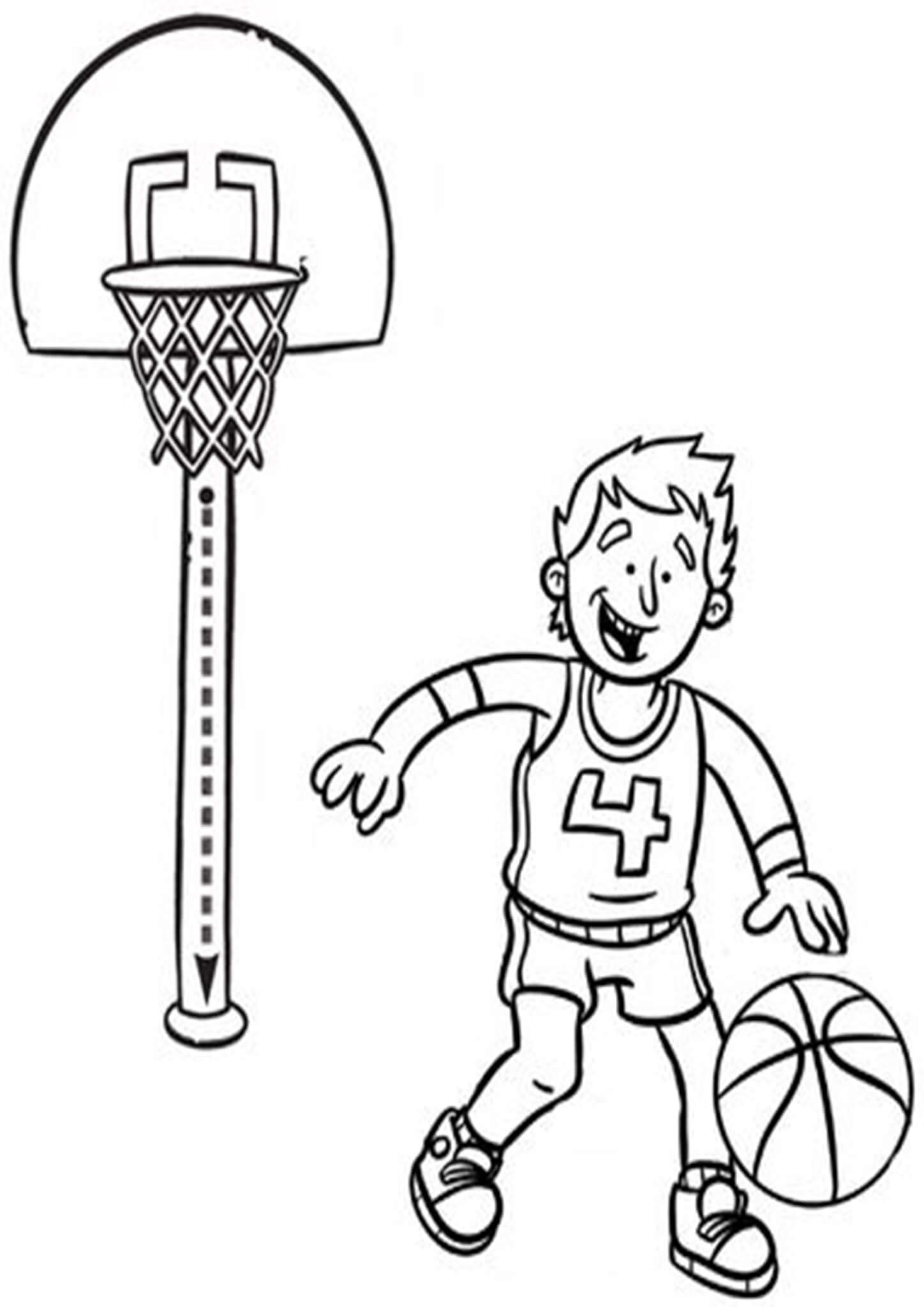 Coloring Pages For Basketball 48