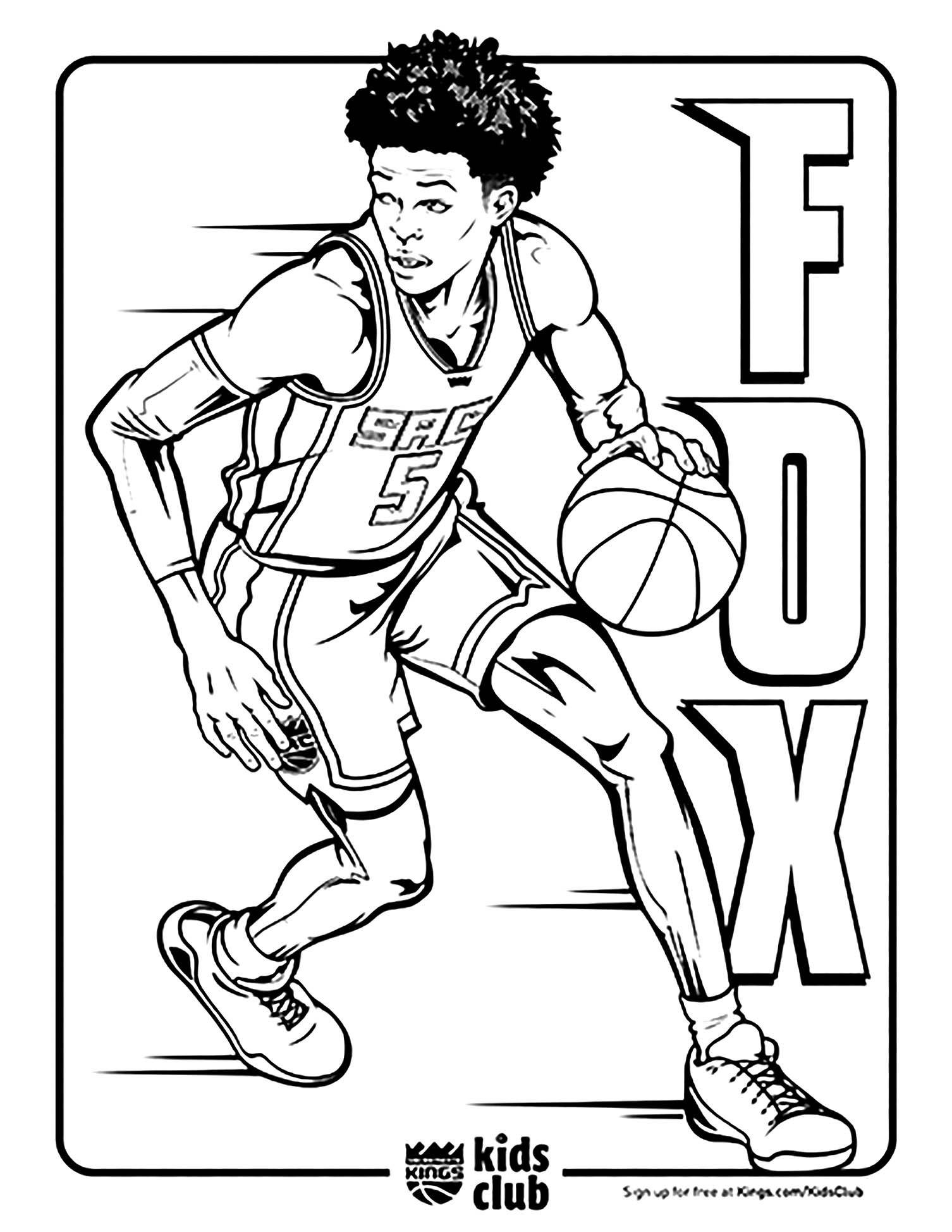 Coloring Pages For Basketball 58