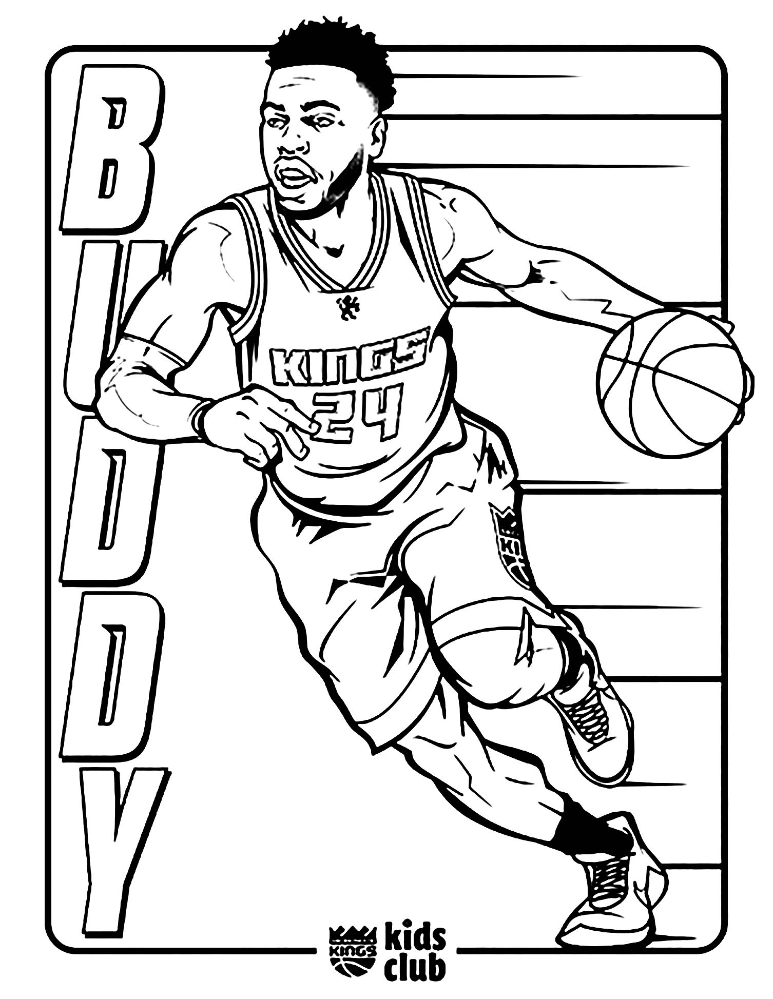 Coloring Pages For Basketball 59