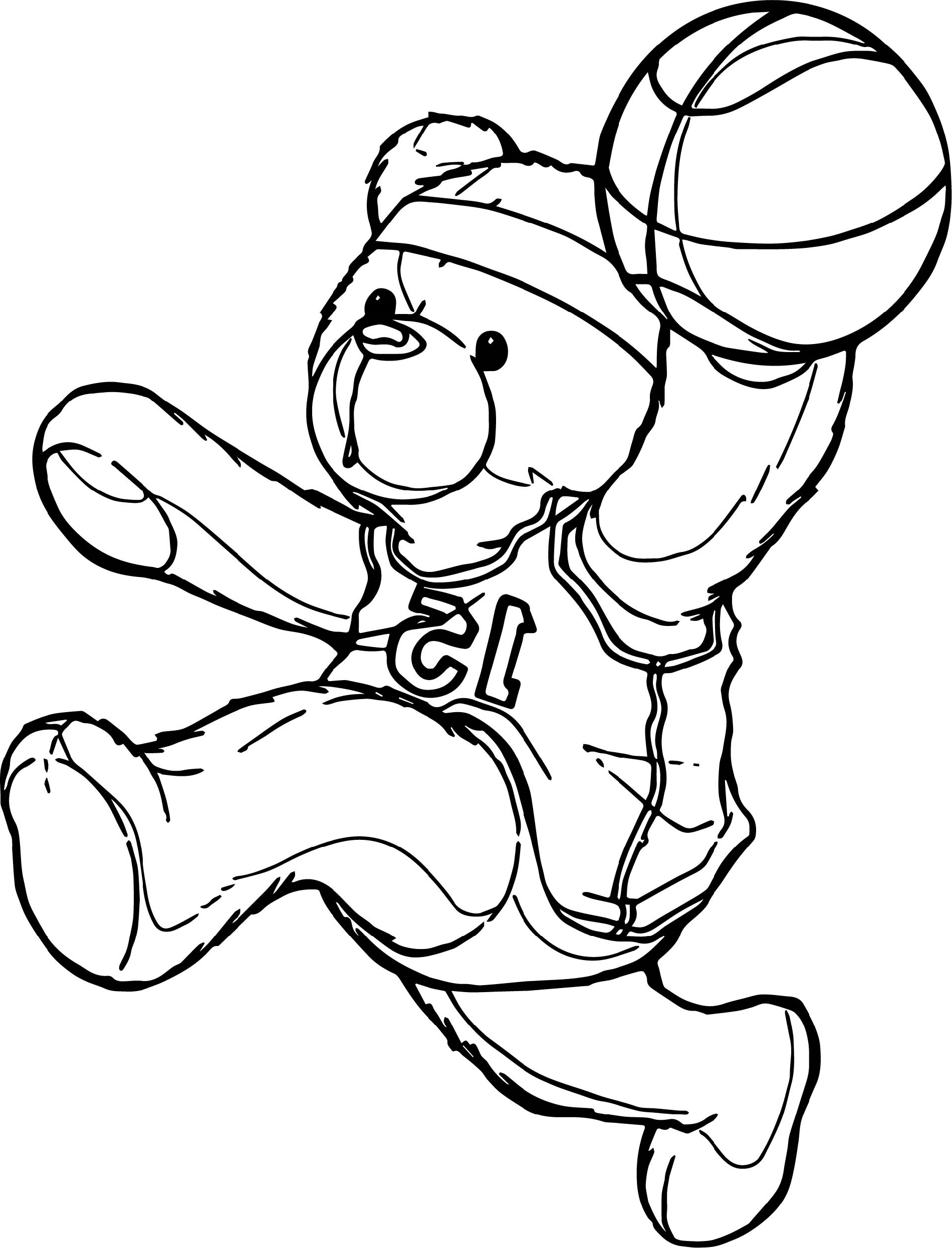 Coloring Pages For Basketball 80