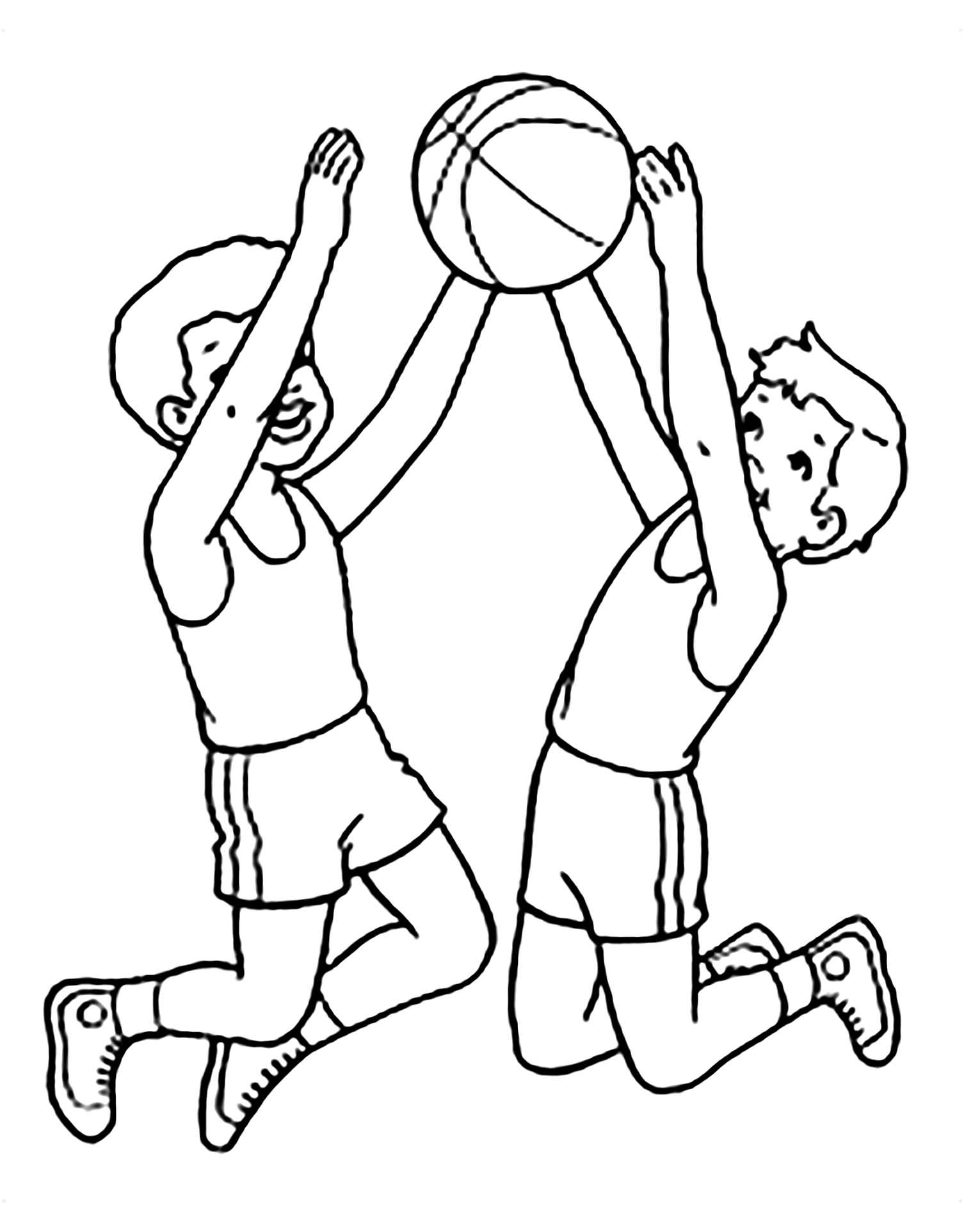 Coloring Pages For Basketball 81