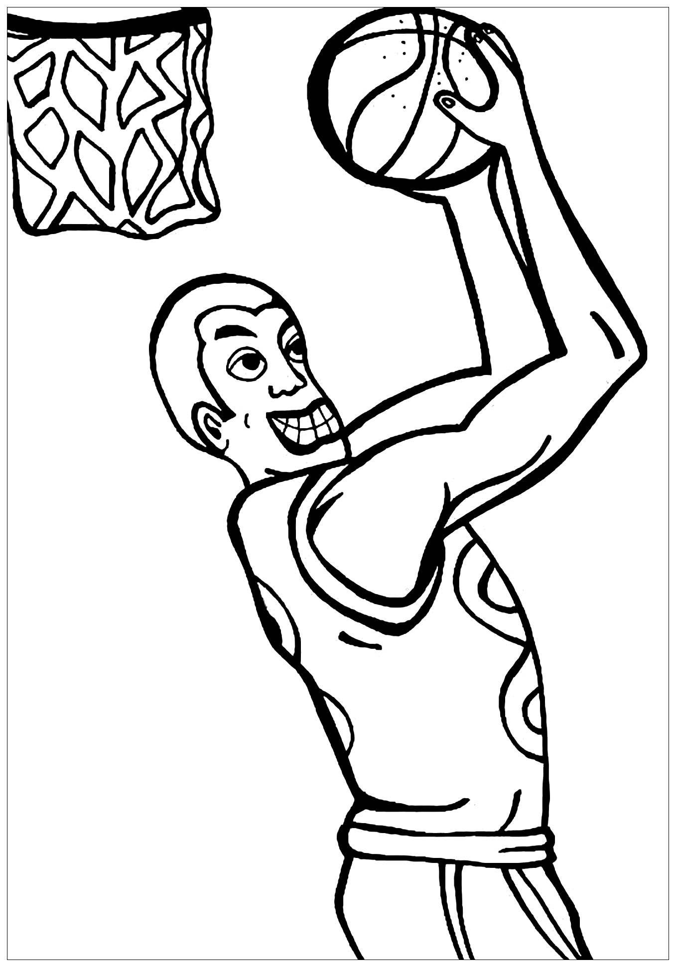 Coloring Pages For Basketball 83