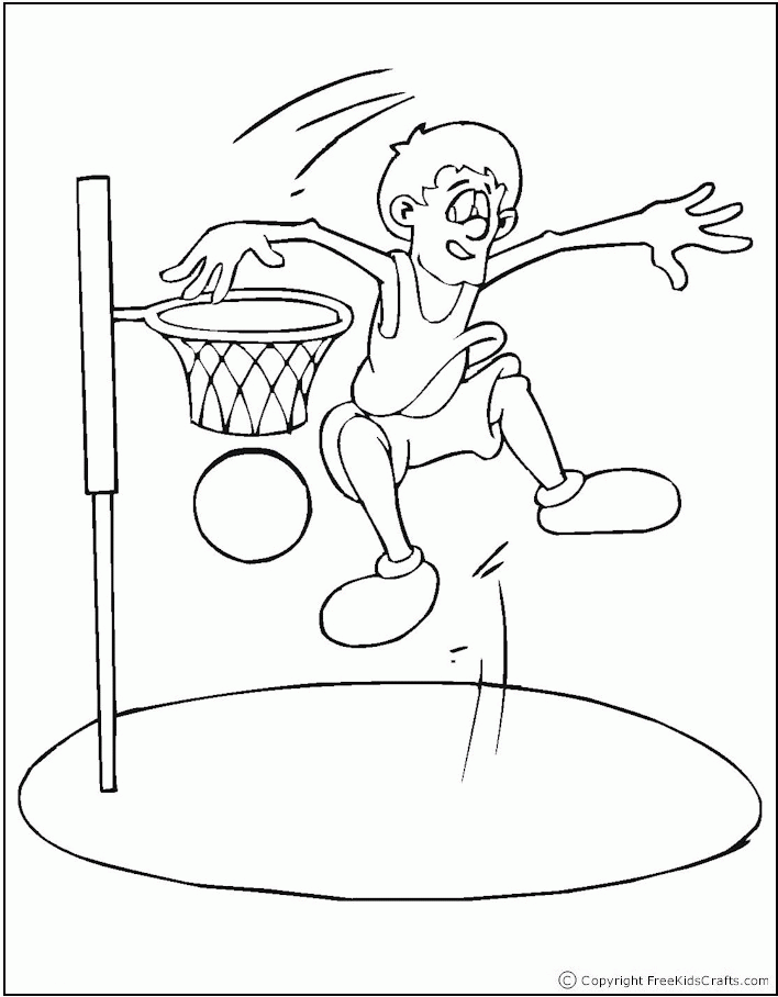 Coloring Pages For Basketball 88