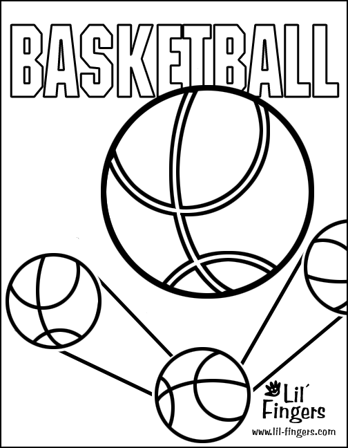 Coloring Pages For Basketball 89