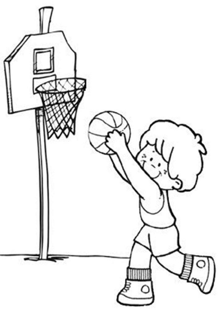 Coloring Pages For Basketball 90