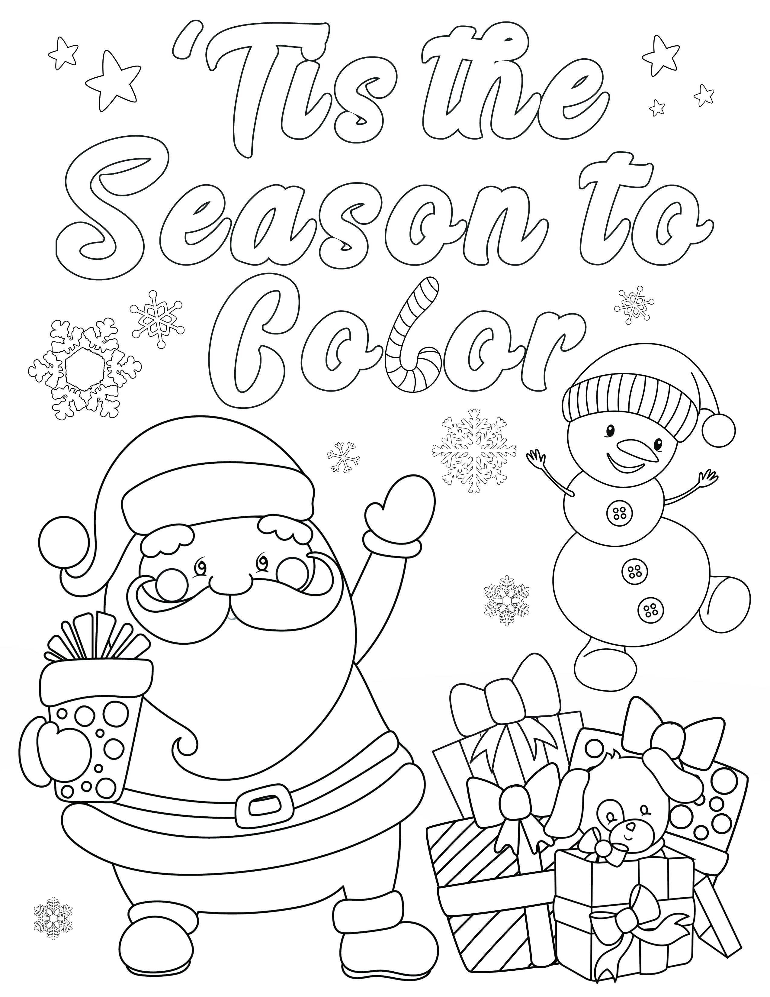 Free Coloring Sheet 24