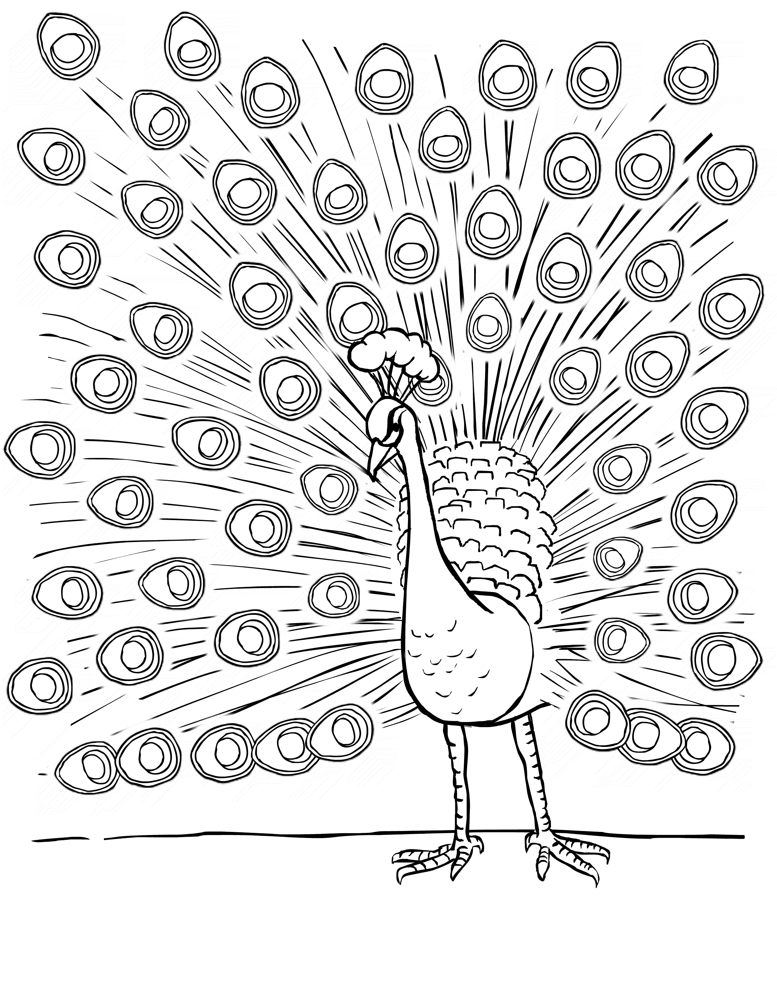 Free Coloring Sheet 48