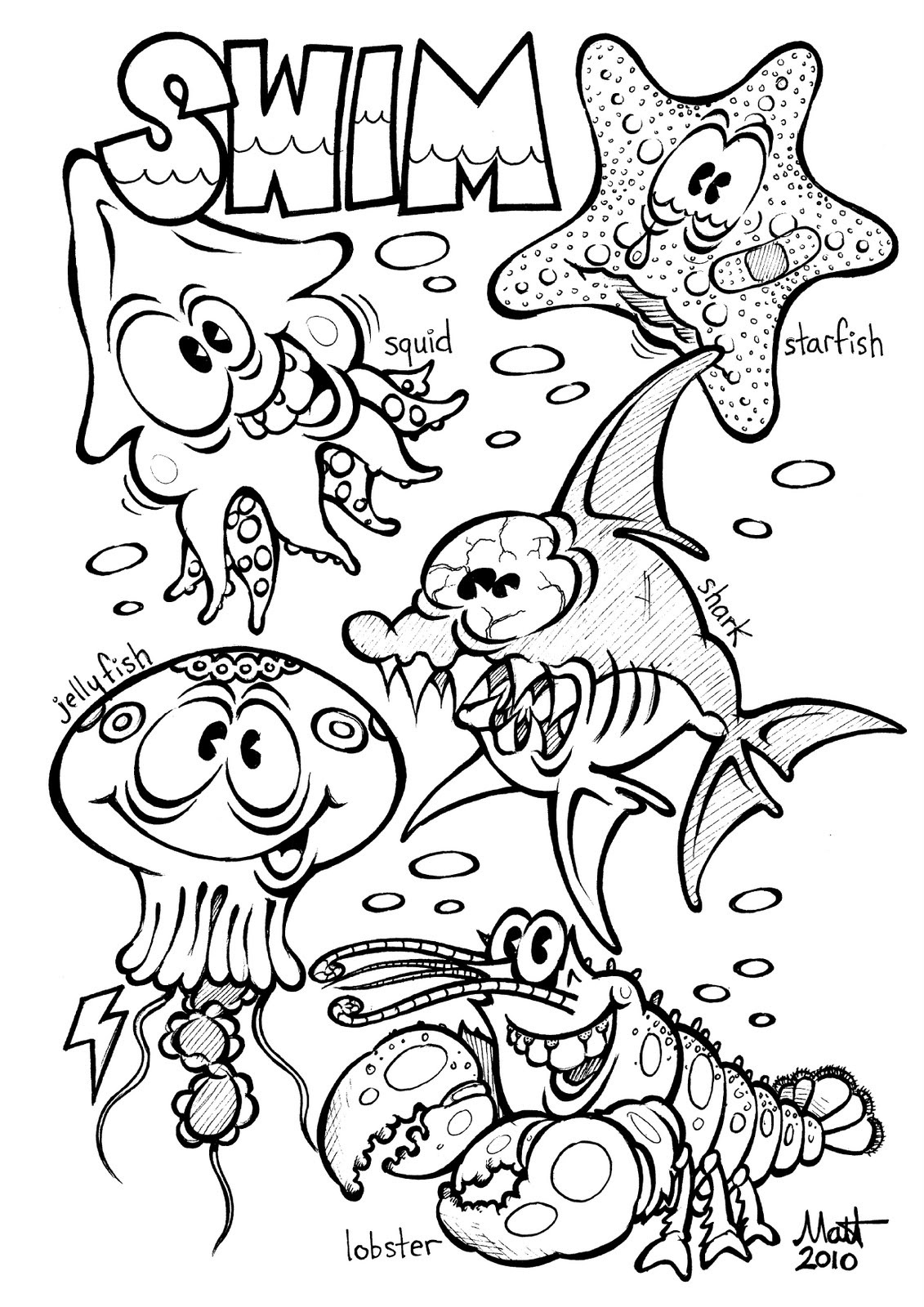 Free Coloring Sheet 51