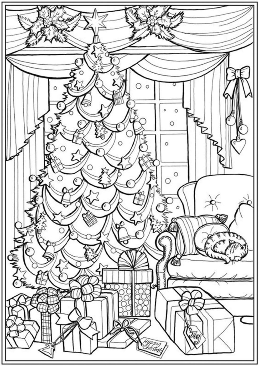 Holiday Coloring Sheets 54