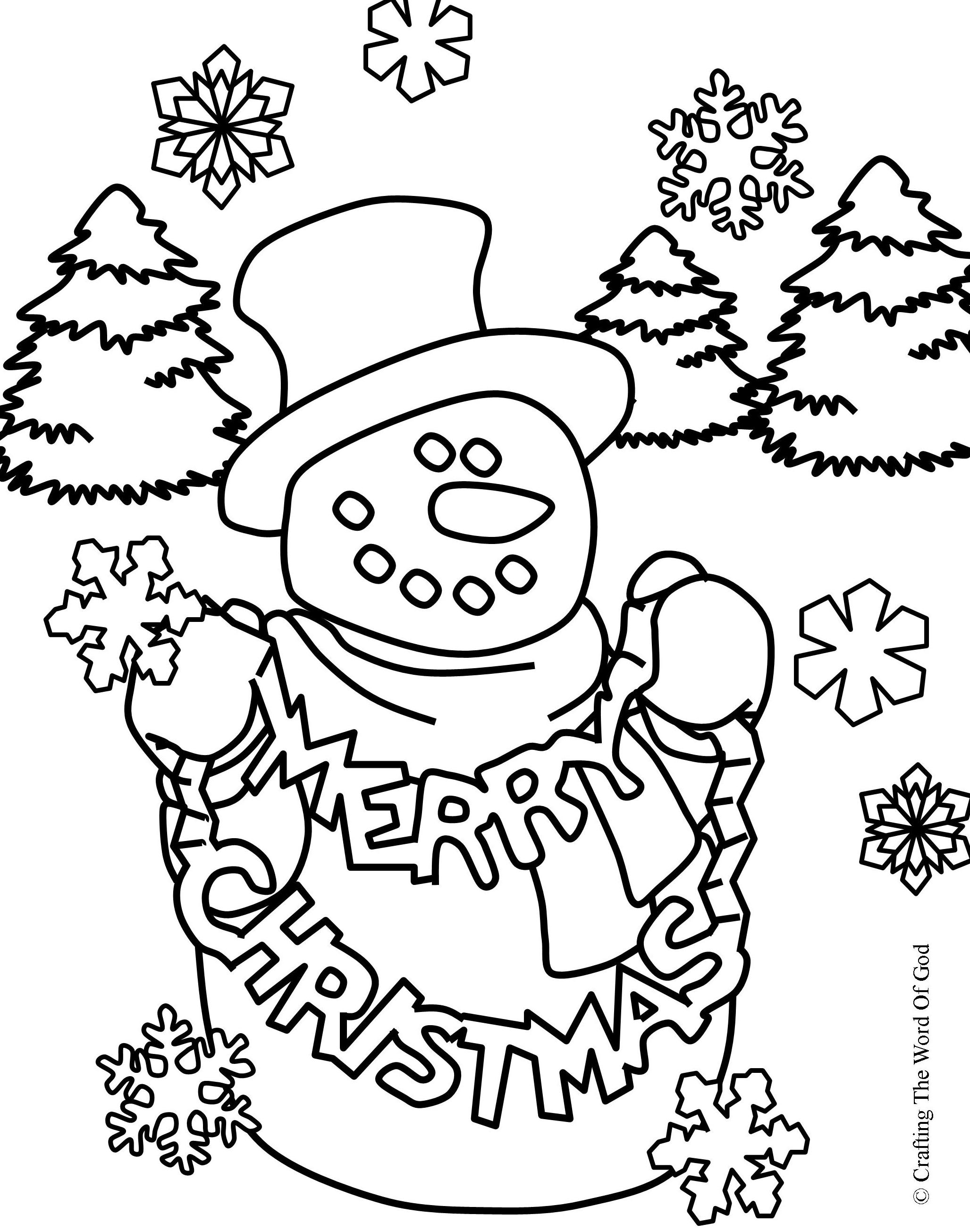 45 Coloring Sheets Christmas 3