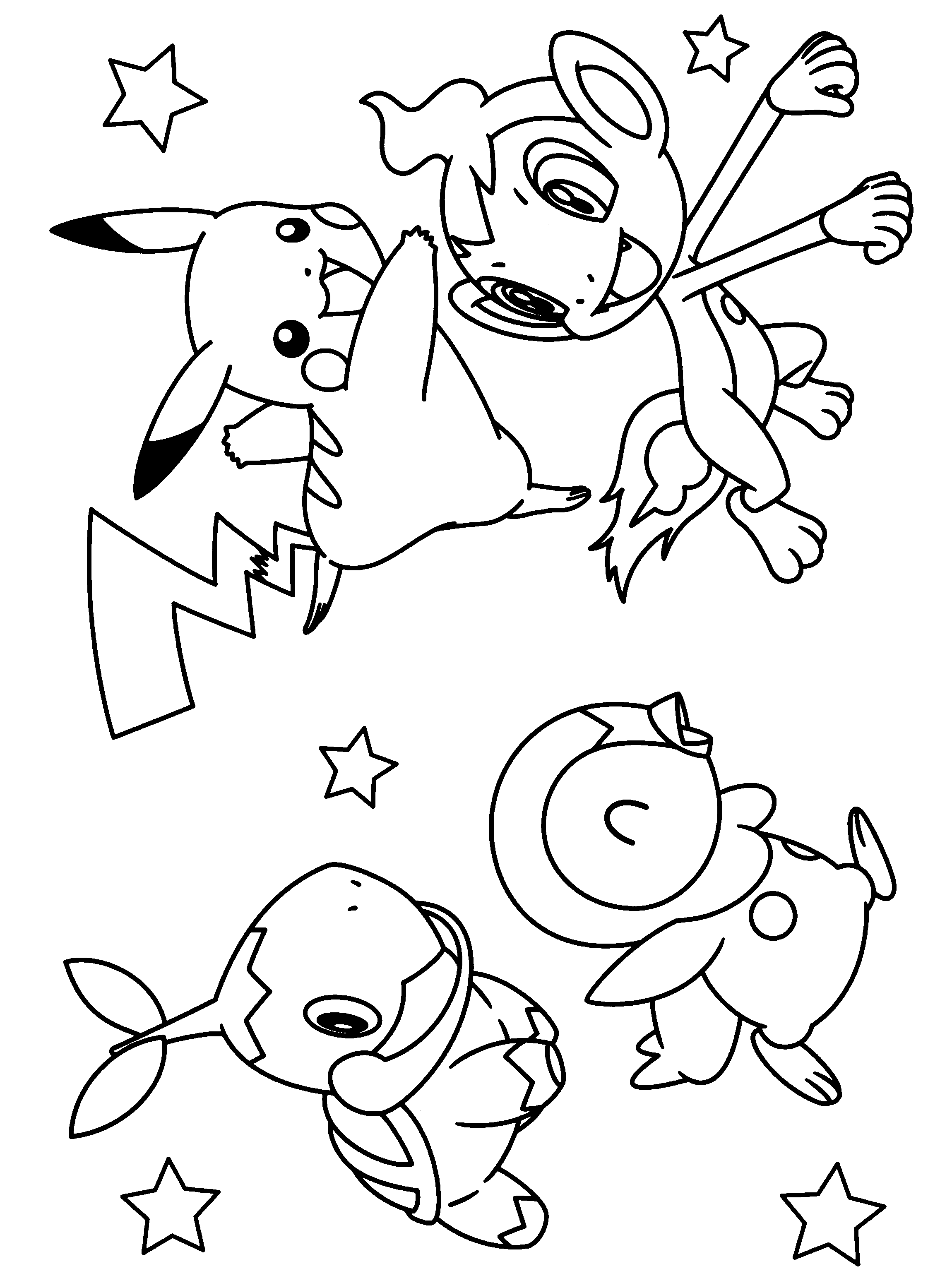 45 Pokemon Printable Coloring Pages 9