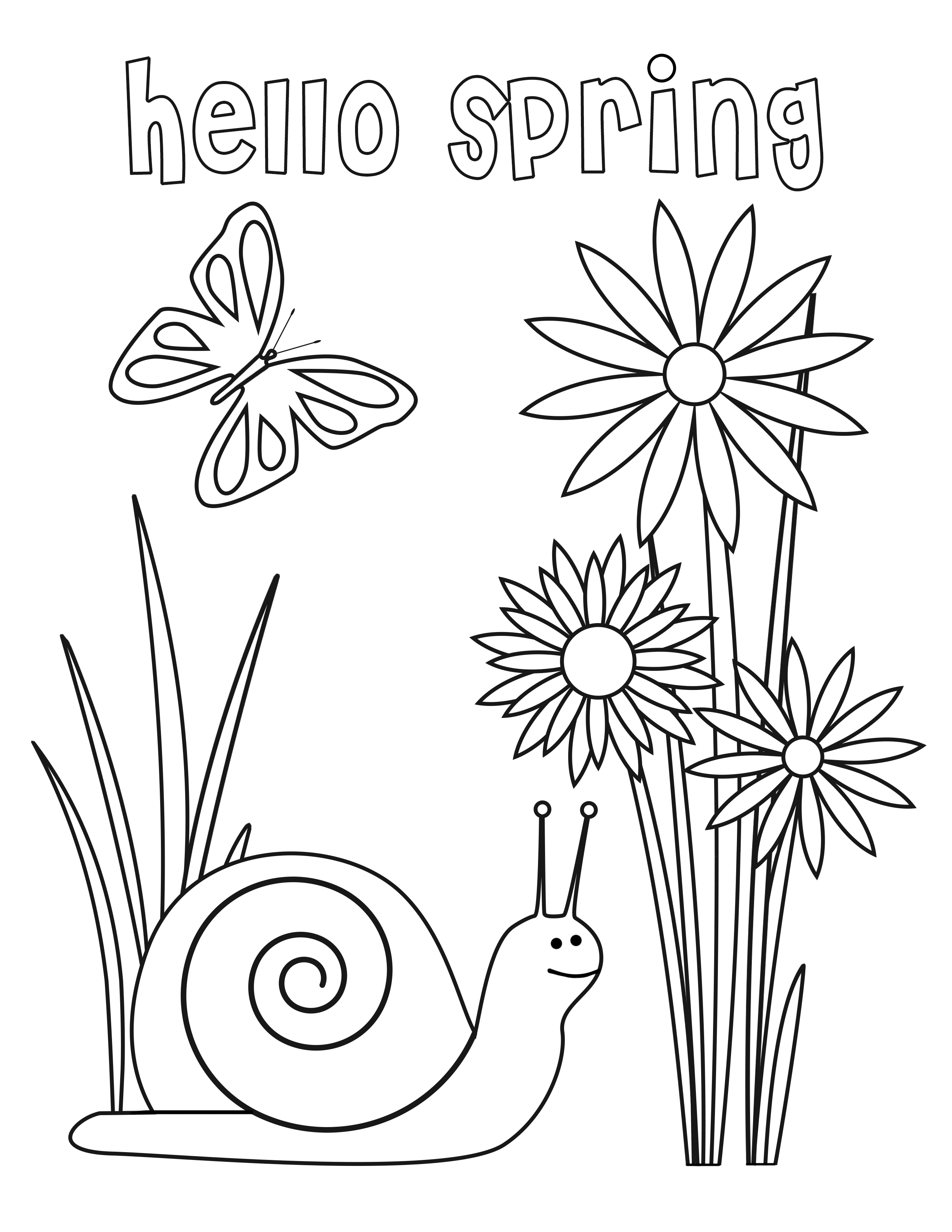 50 Kids Coloring Sheets 16