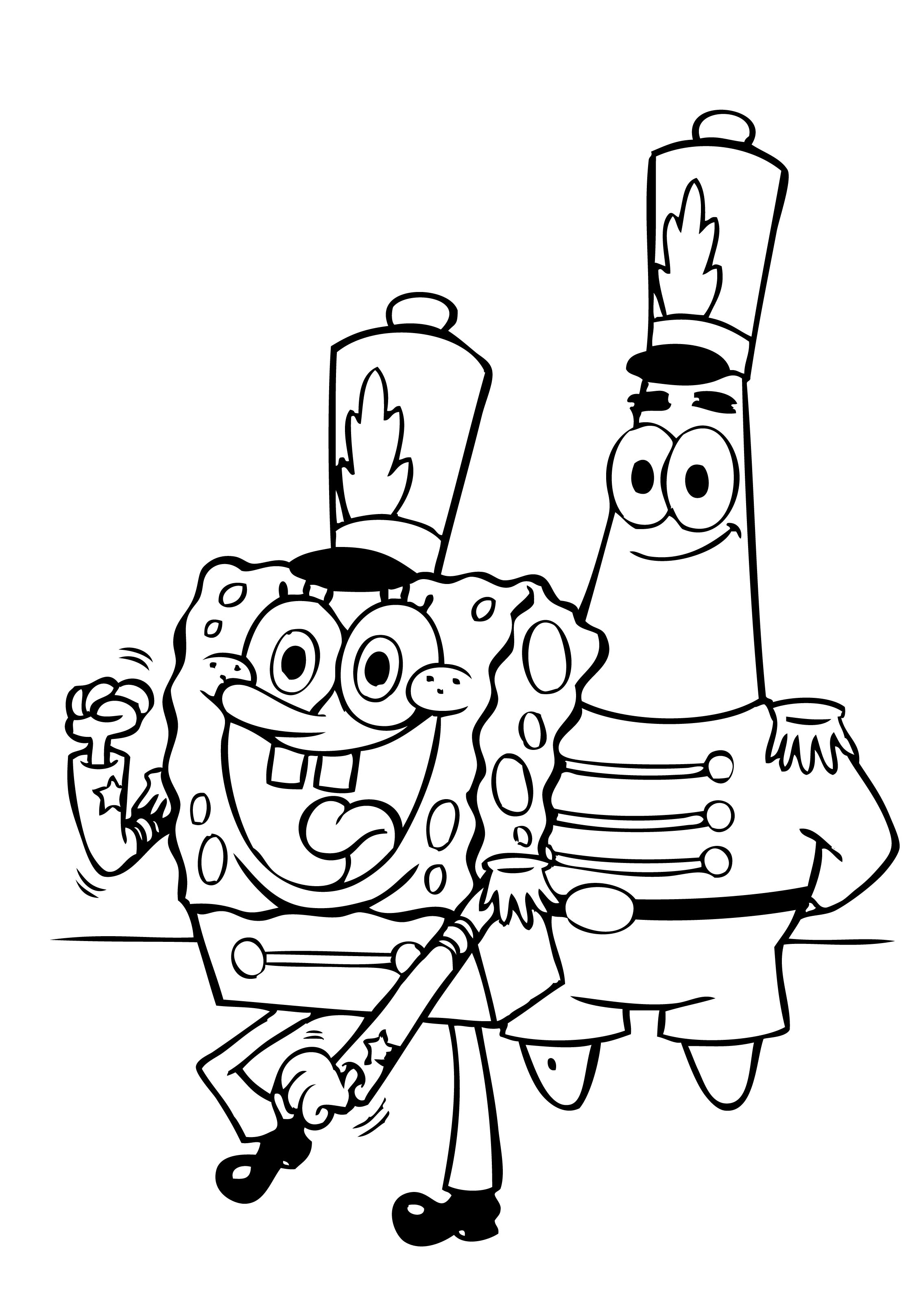 50 Spongebob Coloring Page 28