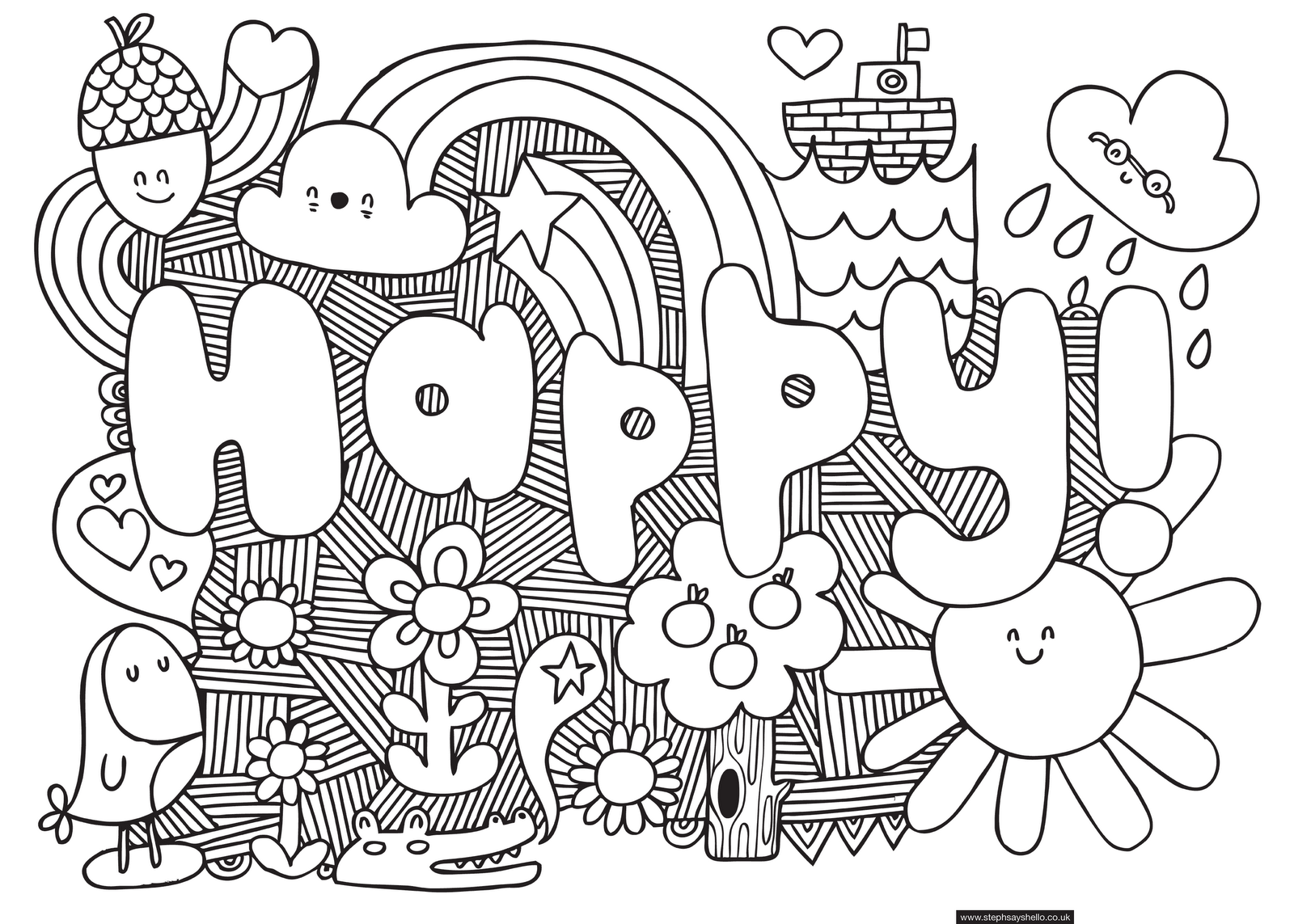 55 Kid Coloring Pages 47