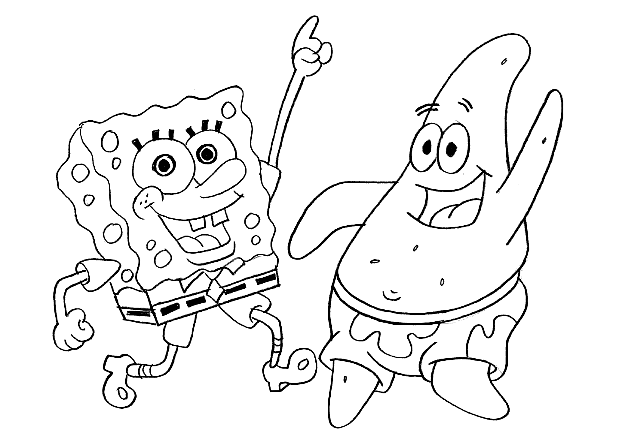 55 Coloring Pages Of Spongebob 31