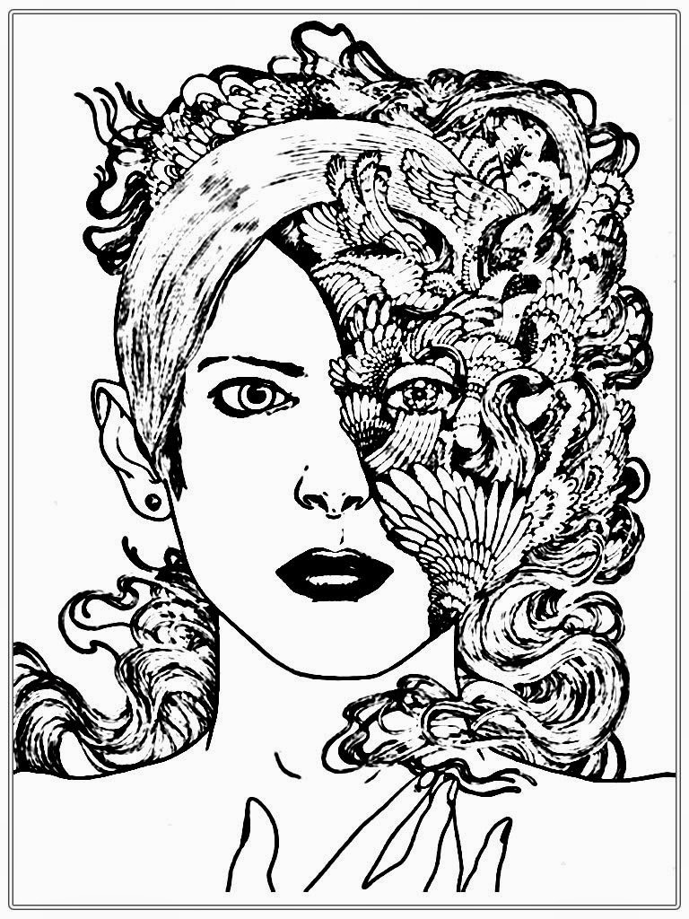 80 Printable People Coloring Sheets 32