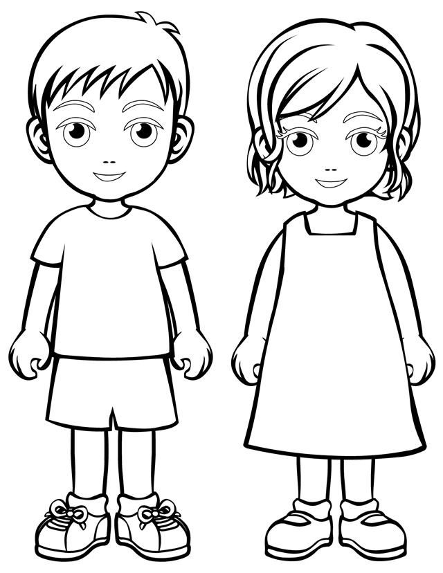 80 Printable People Coloring Sheets 71