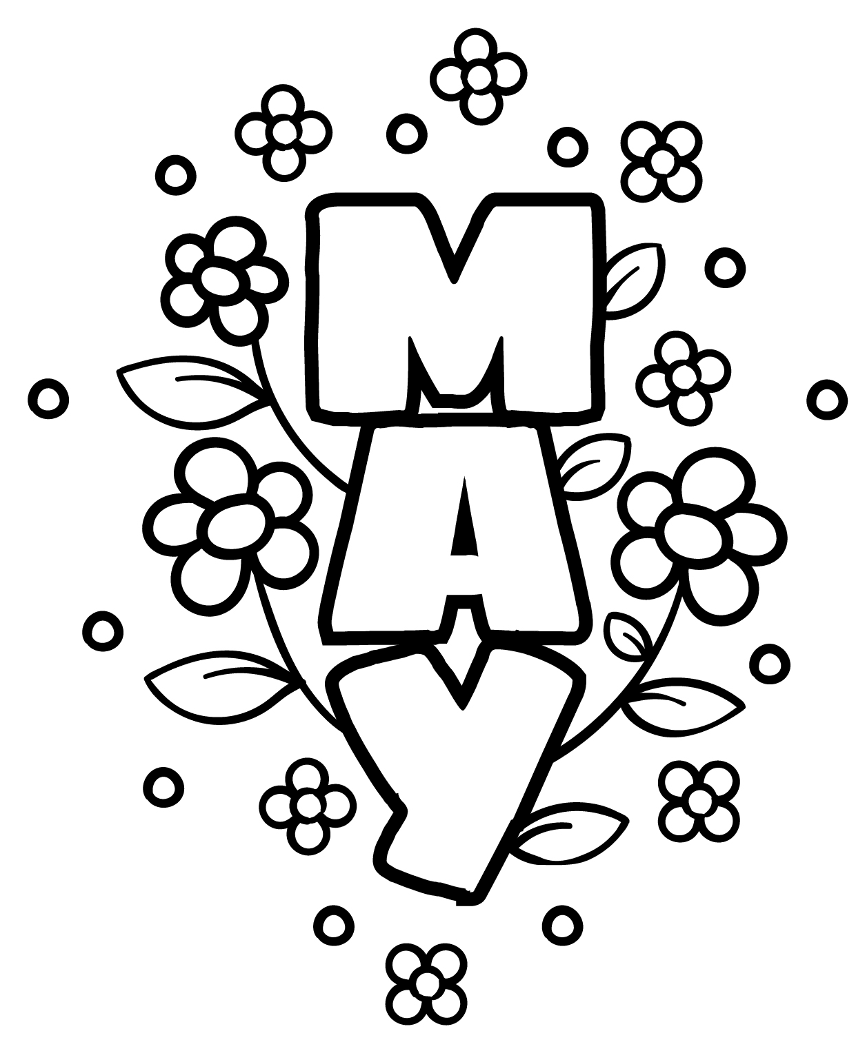 90 May Coloring Sheets 36