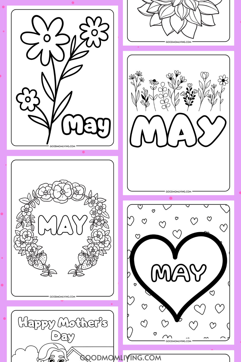 90 May Coloring Sheets 76