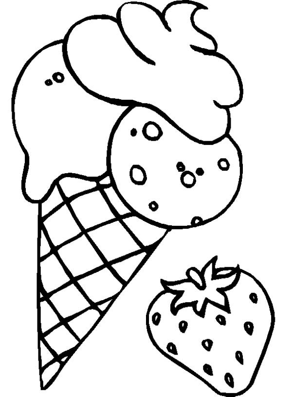 90 Printable Ice Cream Coloring Pages 85
