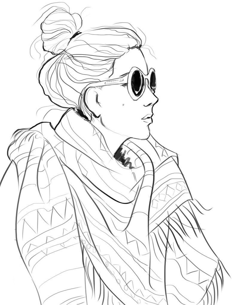 90 Printable People Coloring Page 28