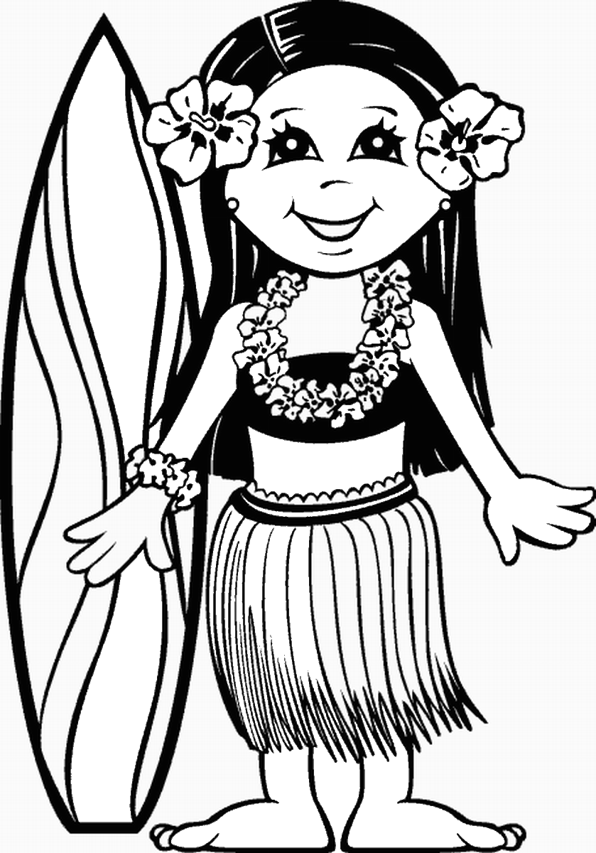 90 Printable Tropical Coloring Pages 55