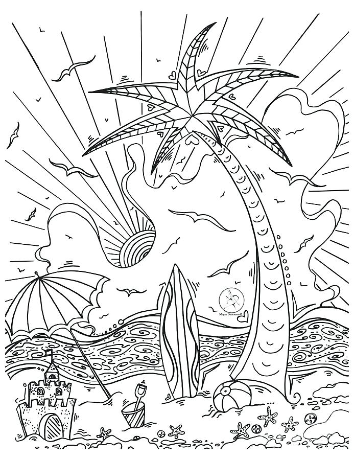 90 Printable Tropical Coloring Pages 94