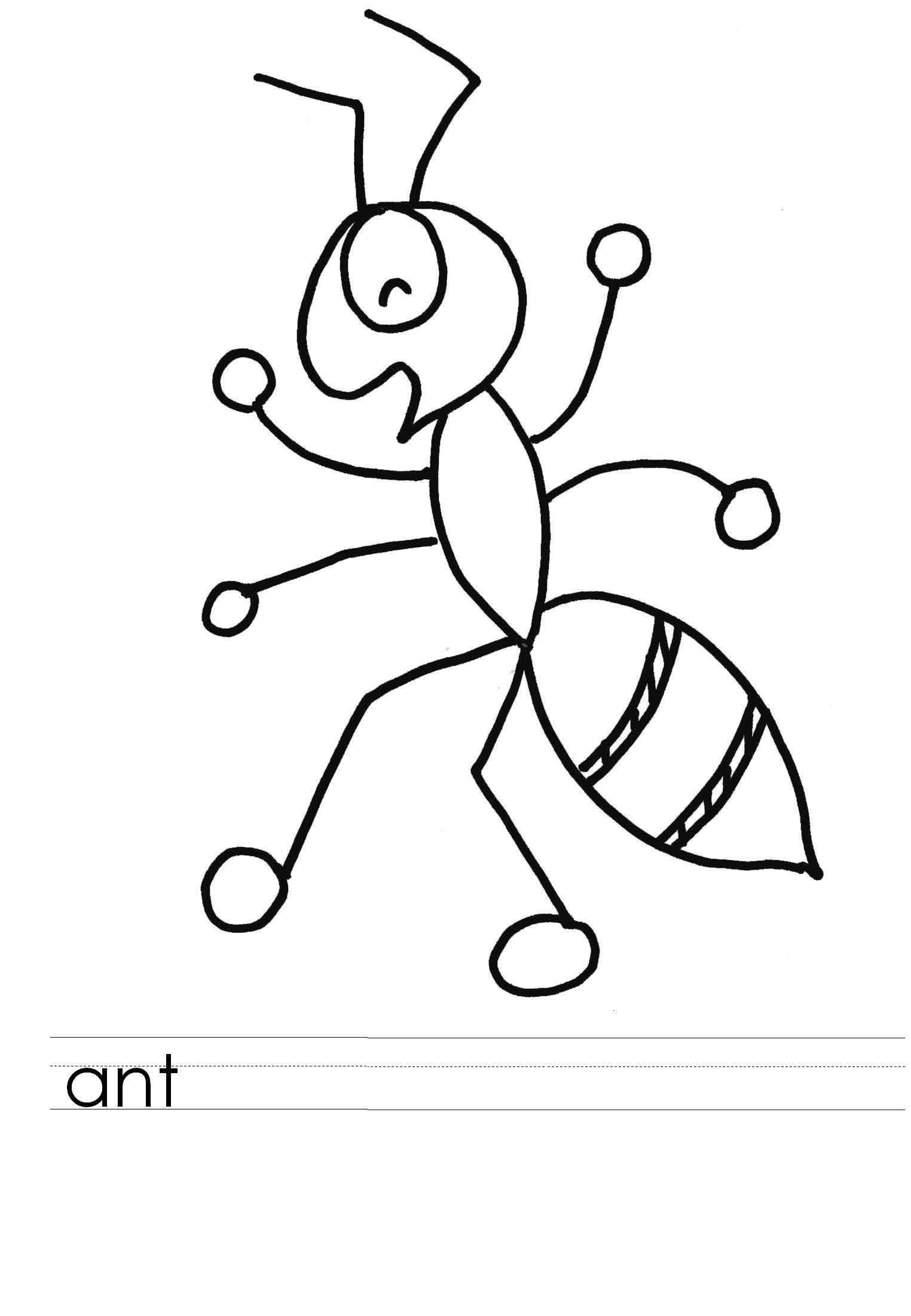 60 Printable Ant Coloring Pages 40