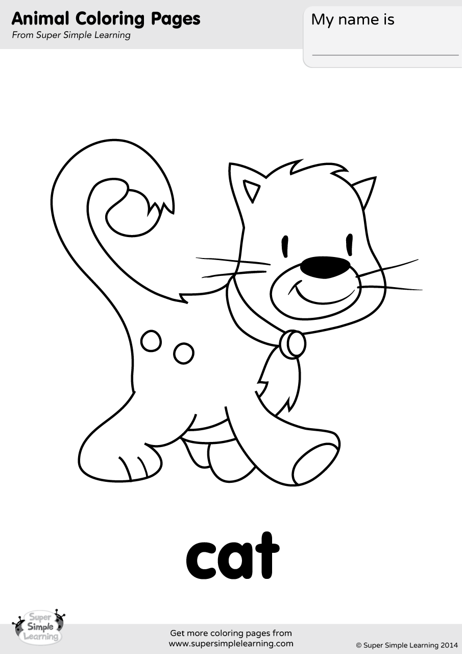 Get 85 Cat Picture For Coloring Ideas 12