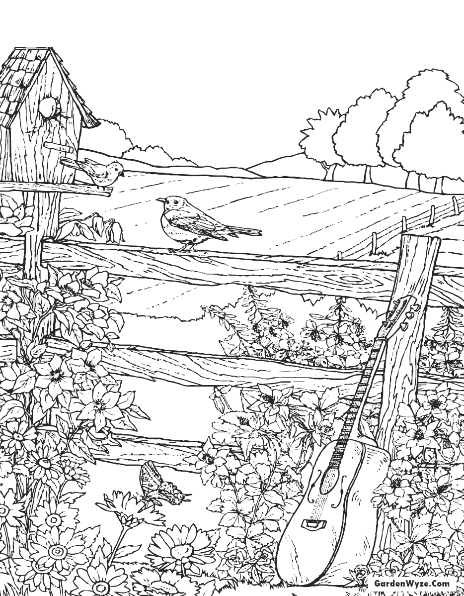 Get 85 Printable Coloring Pages Of Nature Ideas 54